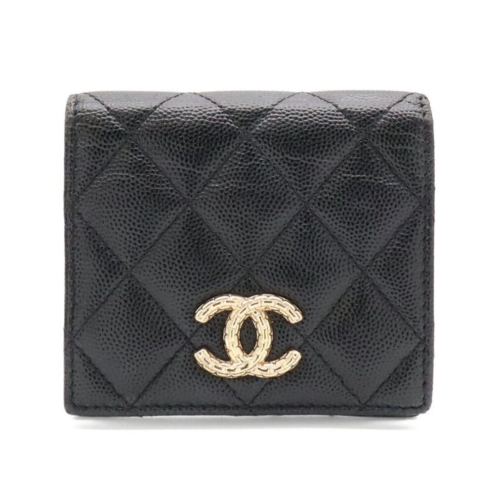 Chanel Matelasse Compact Bifold Wallet AP4728